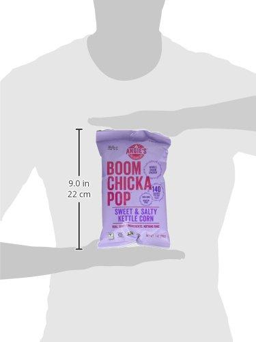 image:imageAngies BOOMCHICKAPOP Sea Salt Popcorn 06 Ounce Bag 6 Count Pack of 4KettleCorn