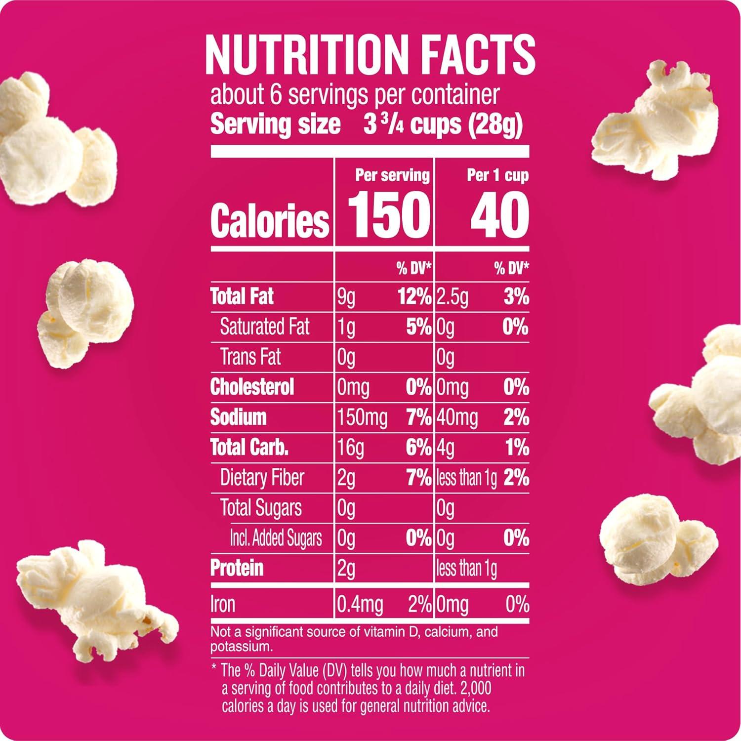 image:imageAngies BOOMCHICKAPOP Sea Salt Popcorn Gluten Free Party Size 67 oz67 Ounce Pack of 1