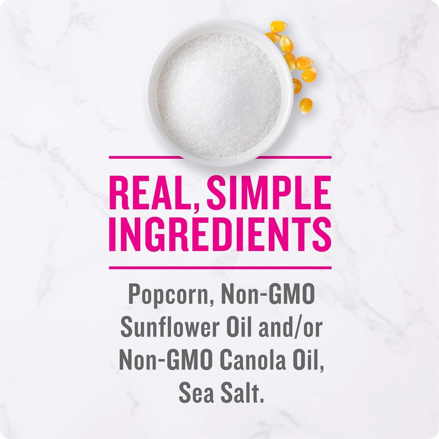 image:imageAngies BOOMCHICKAPOP Sea Salt Popcorn Gluten Free Party Size 67 oz67 Ounce Pack of 5