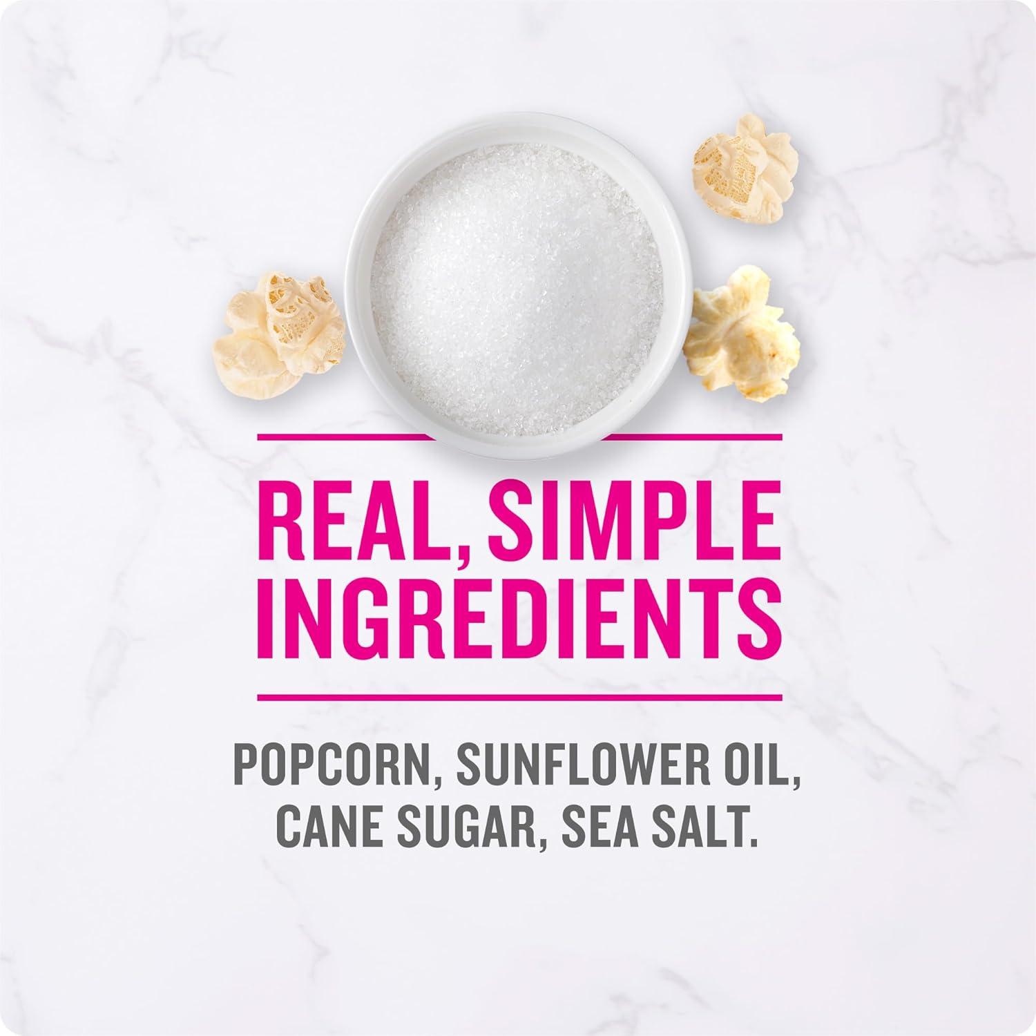 image:imageAngies BOOMCHICKAPOP Sweet amp Salty Kettle Corn Popcorn NonCandy Easter Basket Stuffer 077 oz Individual Bag 14Count067 Ounce Pack of 1