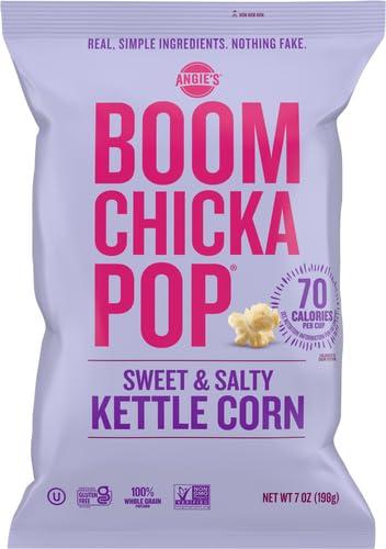 image:imageAngies BOOMCHICKAPOP Sweet and Salty Kettle Corn Popcorn 7 Ounce7 Ounce Pack of 4