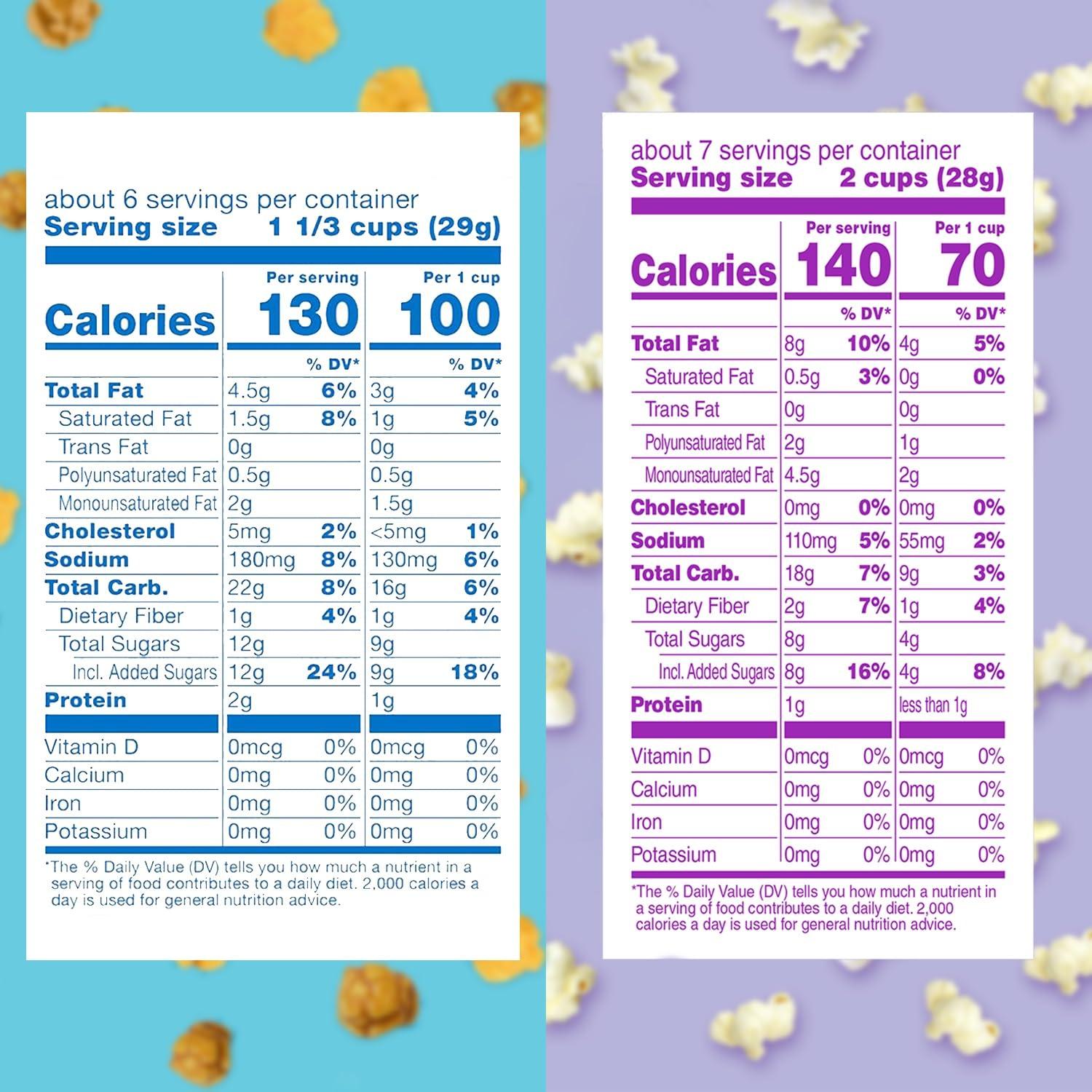 image:imageAngies BOOMCHICKAPOP Variety Pack of Caramel and Cheddar Popcorn 6 oz Sweet and Salty Kettle Corn Popcorn 7 oz amp 10 oz