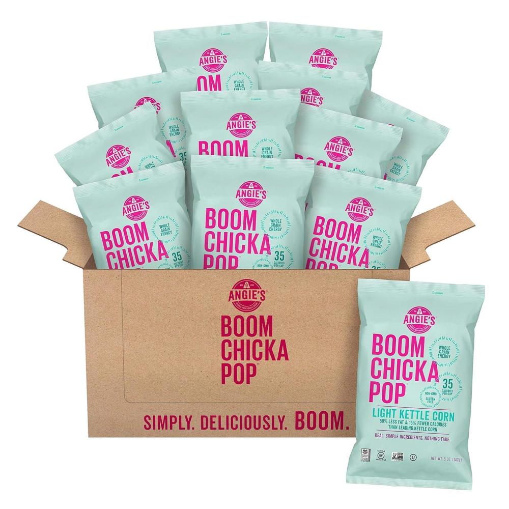 image:imageAngies BOOMCHICKAPOP Sweet amp Salty Kettle Corn Popcorn 225 Ounce Pack of 12KettleCorn