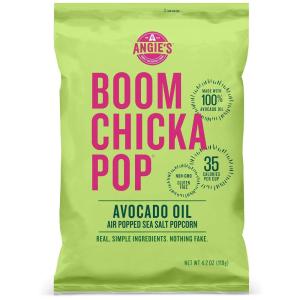 Angie’s BOOMCHICKAPOP Caramel and Cheddar Mix Popcorn, 6 Oz(Sea-Salt)