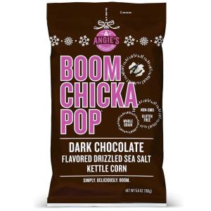 Angie’s BOOMCHICKAPOP Sweet & Salty Kettle Corn Popcorn, 2.25 Ounce (Pack of 12)(Dark-Chocolate)