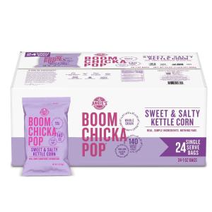 Angie’s BOOMCHICKAPOP Sweet & Salty Kettle Corn Popcorn, 2.25 Ounce (Pack of 12)(Sweet-And-Salty)
